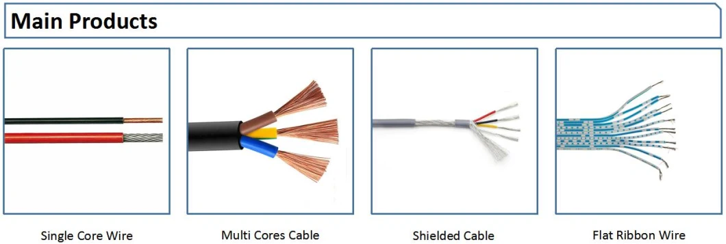 Sr-PVC Insulation VW-1 FT1 Awm UL1061 Copper Conductor Wire