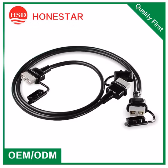 with Cap to 600V 50A DC Connector Kits and Connector Set Battery Terminals Connection Wire