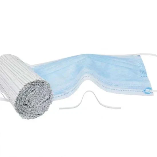 PEプラスチックノーズクリップ、ノーズワイヤー付き環境保護マスク